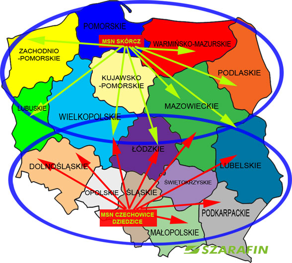 Mapa szarafin
